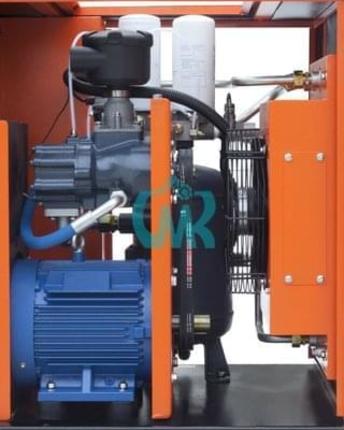 Винтовой электрический компрессор с ременным приводом ЗИФ-СВЭ-1,3/0,7 ШМ