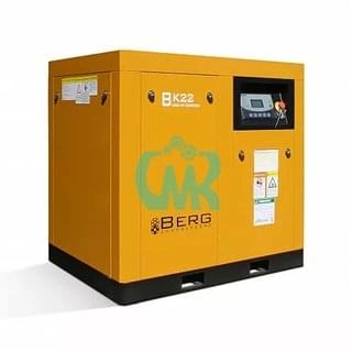 Винтовой компрессор с ременным приводом BERG ВК-22 с частотником