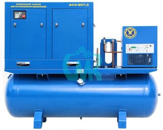 Винтовой компрессор АСО-ВК7,5М2ОВ/8-500