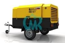 Компрессор винтовой передвижной дизельный КВ-6/7П, ЧКЗ, Deutz F03L2011 (35,8)кВт (Новокузнецк)