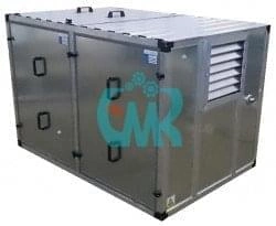 Дизельный генератор ТСС SDG 7000 EH3 в контейнере с АВР, 380 В / 220 В, Трёхфазный
