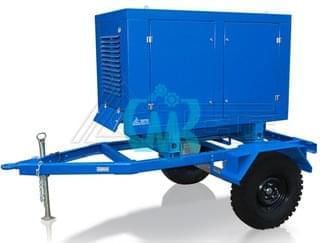 Дизельный генератор ТСС АД-30С-Т400-1РПМ1 на шасси